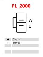A2003 - Alternator Brand new AS-PL Alternator 